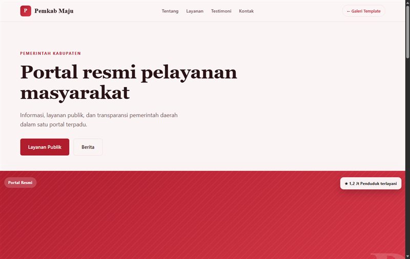 Pemkab Maju